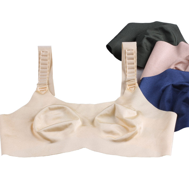 特价 一片式无痕内衣 全罩杯<em>胸罩</em> 运动瑜伽<em>超薄</em>