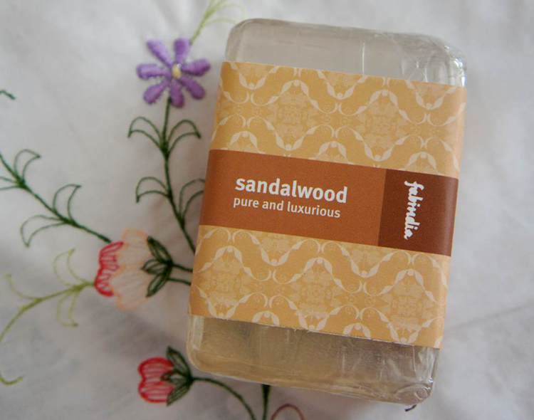 印度檀香精油皂手工皂Fabindia sandalwood檀