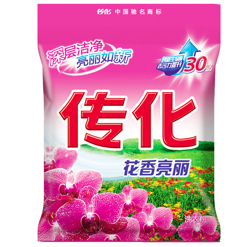 【天猫超市】传化花香亮丽洗衣粉3.1kg 深层去渍亮丽如新花香无磷