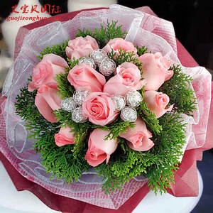 新加坡订花国际鲜花速递亚洲情人节送花新加坡