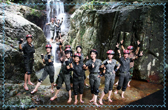 三亚旅游呀诺达热带雨林景点门票含游览踏瀑戏