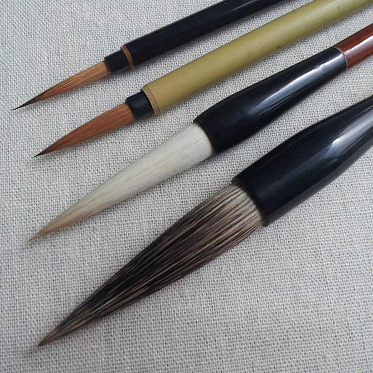 国画毛笔套装 山水写意画专用工具 工笔画狼毫勾线笔白云初学湖笔|一淘网优惠购|购就省钱