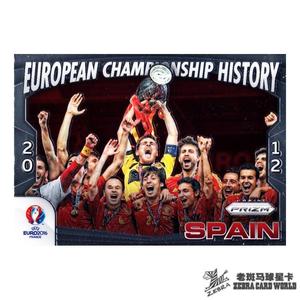 帕尼尼2016欧洲杯prizm正式版球星卡历史荣耀