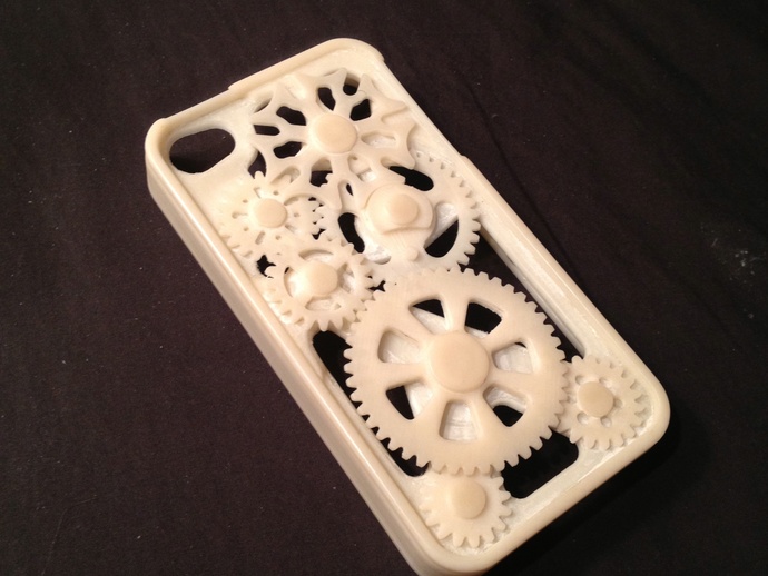 3D打印iphone齿轮手机壳 3D打印个性定制|一淘