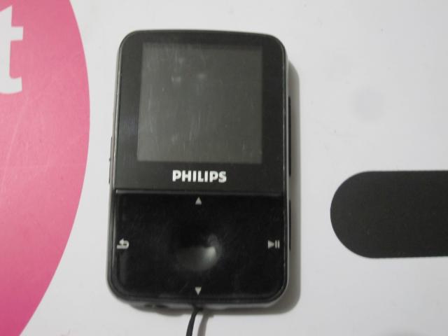 飞利浦philips gogear mp3 视频播放机 sa1vbe08k vibe 8gb