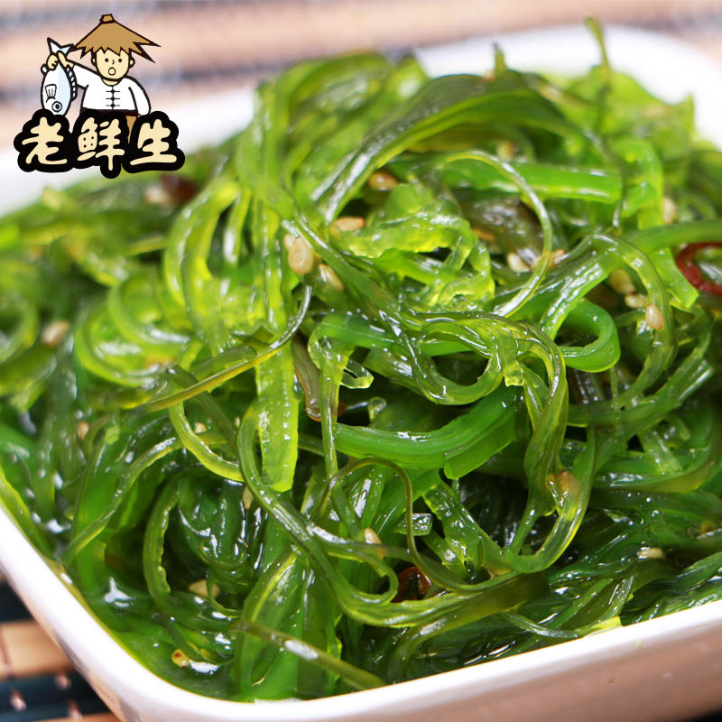 老鲜生大连特产 海带丝海藻裙带菜中华海草即