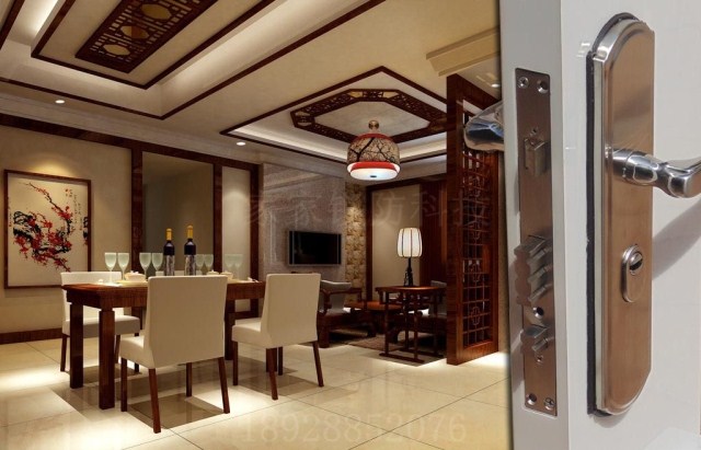 yuehao锁智能手机蓝牙开锁遥控锁家用防盗门