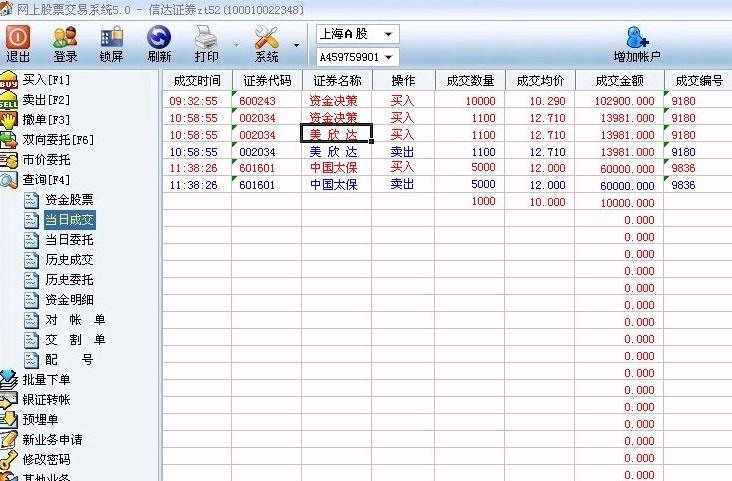 股票交割单制作软件 明细交易修改 买入卖出修