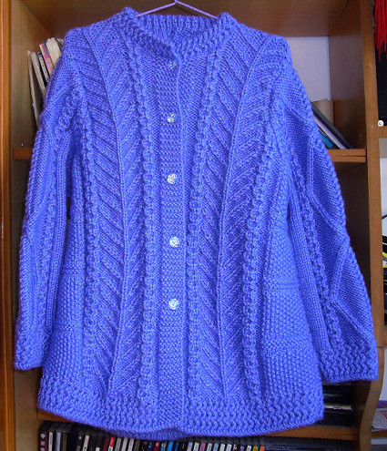 纯手工编织<em>女童</em>羊毛<em>开衫</em>毛衣外套大衣 <em>春秋</em>冬