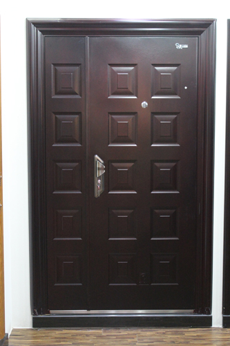 盼盼防盗门 盼盼十格皮纹子母门 丙级 (厦门地