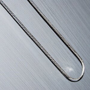 热卖断货!刚补到货!925纯银项链 型男必备 简洁时尚颈链-饰品/流行首饰