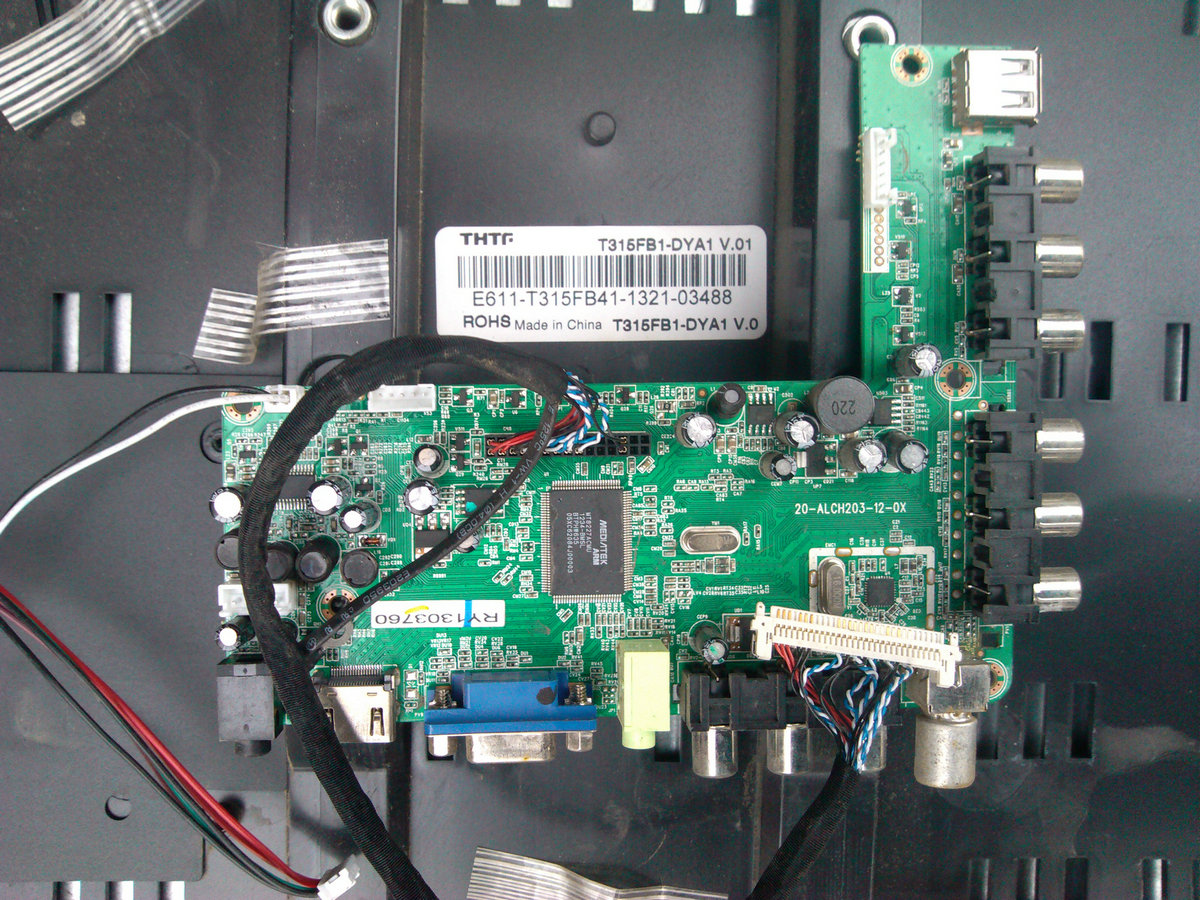 清华同方LC32TL2900卖屏线 主板20-ALCH20