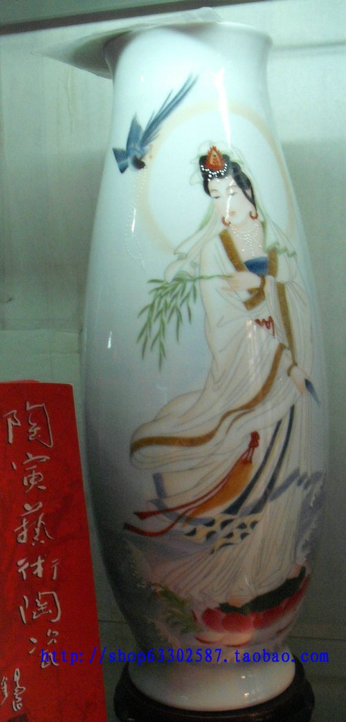 景德镇瓷器花瓶\/陶瓷艺术\/名家手绘 陶寅-作品