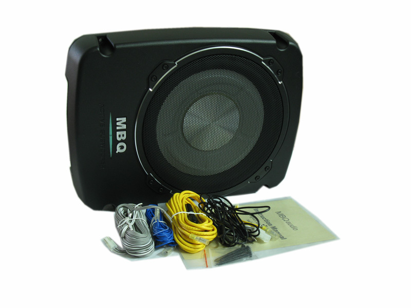 8寸有源车载低音炮 铝合金箱体 低音很好 送安