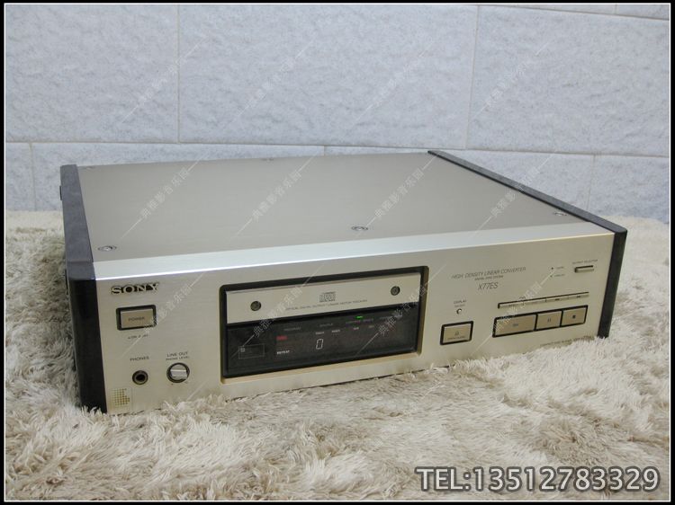 SONY索尼CDP-X77ES 高端经典发烧CD机 二