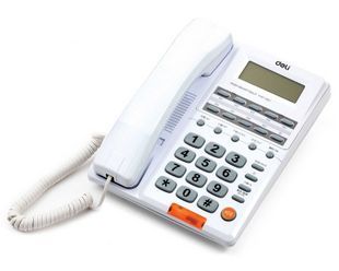 得力DeLi 782电话 电话机 座机 西安办公文具批