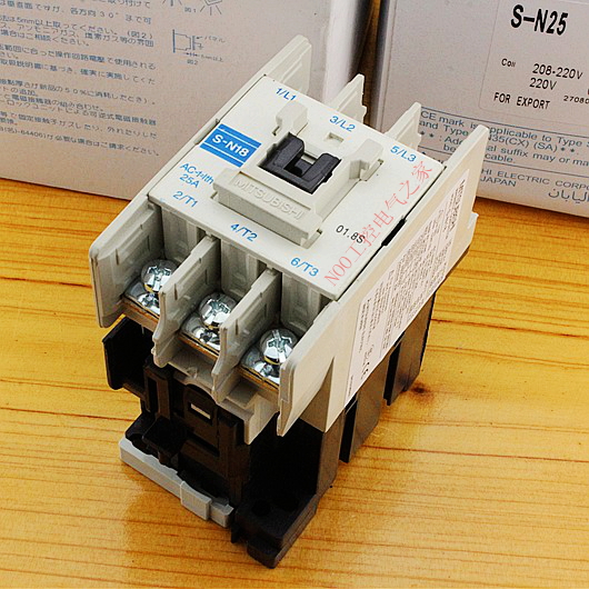 日本三菱 交流接触器 S-N18 18A 380V 220V 1