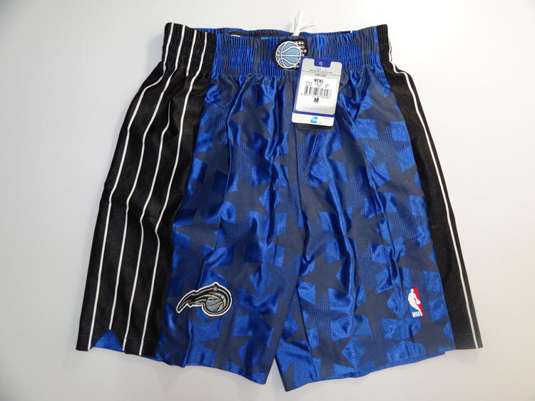 海外代购 nba正品篮球裤魔术队 麦迪 麦蒂球裤 短裤蓝色 暗星白色