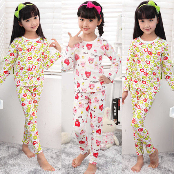 <em>儿童</em>衣服女童<em>睡衣</em>套装2014<em>春秋</em>装<em>韩版</em>女孩子