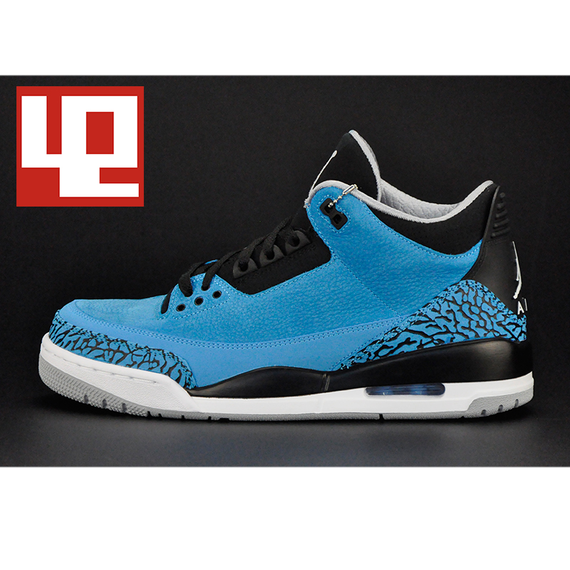 动家】Air Jordan 3 Powder Blue AJ3 阿凡达 1