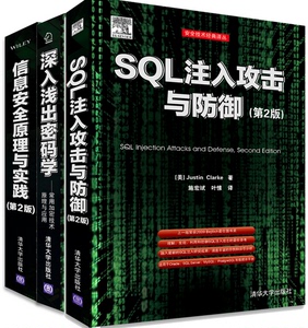 安全攻防入门全套3本 信息安全原理与实践+深