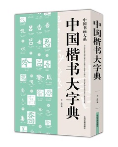 定价59中国楷书大字典部首查字法检字表 楷书