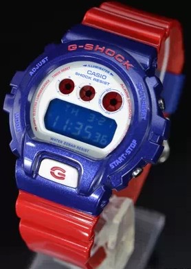CASIO卡西欧 G-SHOCK 钢铁侠 潮男表新款 D
