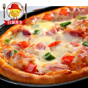 日瀛(美臣10寸培根大师薄底披萨)烘培西餐比萨