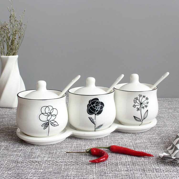 Condiments Box Seasoning Modular assembly Kitchen Cruet household Box Sets ceramics European stylein the Kitchen/Cooking utensils , Kitchen Gadgets/Kitchen storage , Storage jars/Kitchen storage containers , Seasoning bottles category - from Buy2taobao.com to provide professional Taobao agent buy service