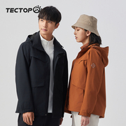 tectop探拓户外秋冬保暖两件套冲锋衣，男女式情侣款三合一外套