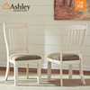 ashley爱室丽家居，美式餐椅餐凳复古家用餐厅软垫座椅长凳d647
