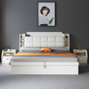 抽屉床现代简约高箱床1.8米板式收纳床小户型卧室1.5多功能储物床
