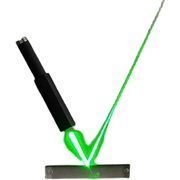 磁吸式光的反射实验充电式绿色激光笔磁吸式平面镜老师演示实验用
