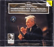 贝多芬第56交响曲，卡拉扬原版进口cd古曲发烧碟4390042正版