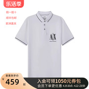 armaniexchangeax男士棉质logo短袖，男装polo衫8nzfpaz8m5z