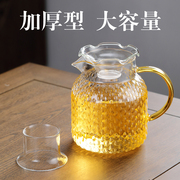 加厚玻璃公道杯大号耐热分茶器特超大容量茶海带茶漏套装功夫茶具