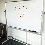 白板支架式商用办公磁性教学写字板，可移动小黑板培训会议儿童家用