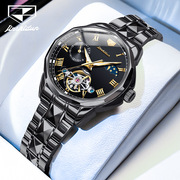 金仕盾品牌手表商务机械表时尚镂空防水男士手表男表