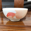 醴陵红官窑釉下五彩手绘乐游金鱼菜碗汤碗面碗DOU陶瓷餐具 一级品