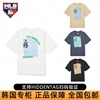 韩国MLB短袖宽松背后大LOGO运动半袖男女同款情侣时尚字母T恤