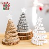 Hromeo 创意北欧ins木质桌面圣诞树摆件摆设装饰品圣诞小礼物