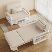 折叠沙发床两用2023年小户型，折叠床科技，布单人(布单人)阳台多功能简易