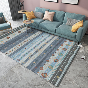 北欧摩洛哥地毯客厅现代简约沙发茶几垫复古民族风家用卧室床边毯