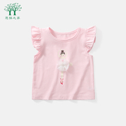 宝宝纯棉t恤短袖夏装薄款衣服，婴儿1-3岁儿童，韩版体恤女童夏季上衣