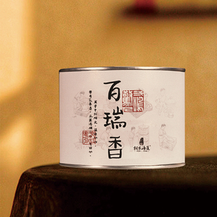 百瑞香武夷山岩茶大红袍茶叶果香花香型50g罐装