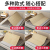 松木硬板折叠木板床实木排骨架单人1.5双人1.8米加宽硬板床垫床架