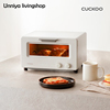 韩国直邮福库白色烤箱蒸汽，烤箱迷你烘焙烤箱，烤面包机吐司机电烤箱