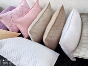 纯棉绗缝腰枕30X50CM含芯单品沙发汽车颈枕