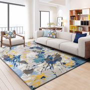 欣格莱北欧现代简约地毯ins风格客厅茶几毯欧式卧室床边毯长方形