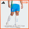 意大利队球迷版，客场足球运动短裤，男adidas阿迪达斯iq0486